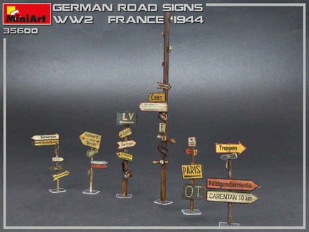 1/35 Mini Art - German Road Signs WWII (France 1944) - 35600