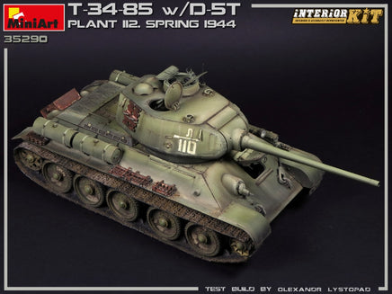1/35 Mini Art - T-34/85 w/D-5T Plant 112 Spring 1944 - 35290