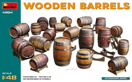 1/48 Mini Art Wooden Barrels - 49014