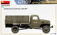1/35 Mini Art - G7107 1.5T 4×4 Cargo Truck w/Wooden Body - 35386