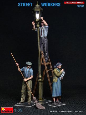 1/35 Mini Art Street Workers - 38081