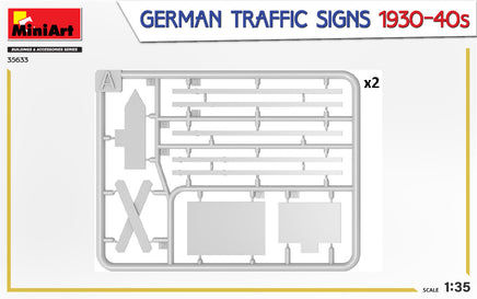 1/35 Mini Art - German Traffic Signs 1930-40's - 35633