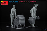 1/35 Mini Art - Refugees Musician Family - 38084