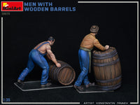 1/35 Mini Art - Men with Wooden Barrels - 38070