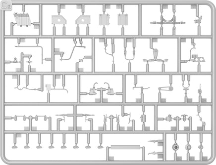 1/35 Mini Art - U.S. Tank Repair Crew with Continental W-670 Engine - 35461