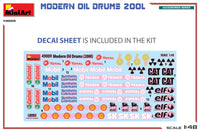1/48 Mini Art - Modern Oil Drums 200L - 49009