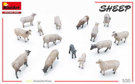 1/35 Mini Art - Sheep 15pk - 38042