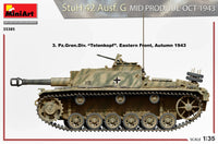 1/35 Mini Art - StuH 42 Ausf. G Mid Prod. Jul-Oct 1943 - 35385 - MPM Hobbies
