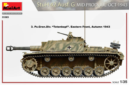 1/35 Mini Art - StuH 42 Ausf. G Mid Prod. Jul-Oct 1943 - 35385 - MPM Hobbies