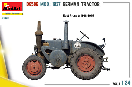 1/24 Mini Art - German Tractor D8506 Mod. 1937 - 24003