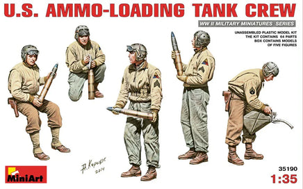 1/35 Mini Art - U.S. Ammo-Loading Tank Crew - 35190 - MPM Hobbies
