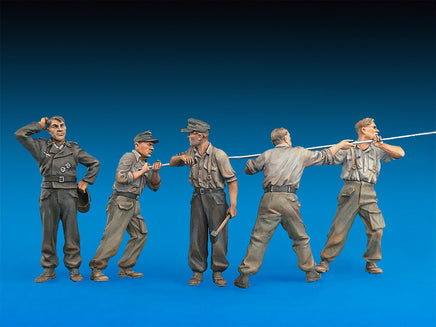 1/35 Mini Art - German Tank Crew At Work - 35285