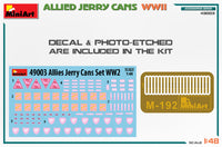 1/48 Mini Art - Allied Jerry Cans WWII - 49003