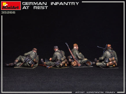 1/35 Mini Art - German Infantry At Rest - 35266