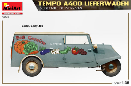 1/35 Mini Art - A400 Lieferwagen Vegetable Delivery Van - 38049