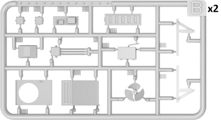 1/35 Mini Art - Air Conditioners & Satellite Dishes - 35638