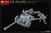 1/35 Mini Art - German 7.5cm Anti-Tank Gun Pak 40 Late - 35409