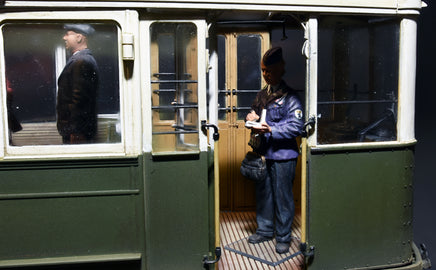 1/35 Mini Art - European Tramcar 641 w/Figures - 38009