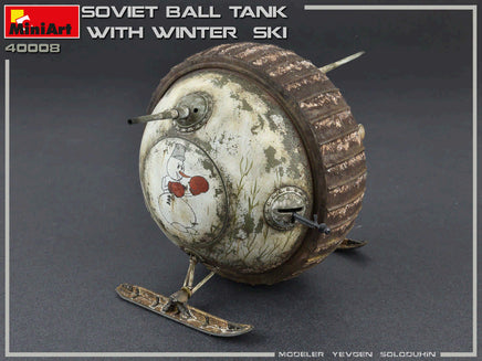 1/35 Mini Art - Soviet Ball Tank w/ Winter Ski - 40008