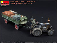 1/35 Mini Art - German Tractor D8506 with Cargo Trailer - 35317