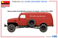 1/35 Mini Art - G506 4x4 1.5T Panel Delivery Truck - 38083