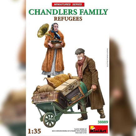 1/35 Mini Art - Refugees Chandlers Family - 38089