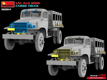 1/35 Mini Art - 1.5T 4×4 G506 Cargo Truck - 38064