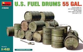 1/48 Mini Art - U.S. Fuel Drums 55 Gal. - 49001