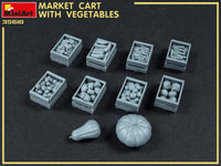 1/35 Mini Art - Market Cart with Vegetables - 35623