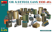 1/48 Mini Art - Oil & Petrol Cans 1930-40s - 49006