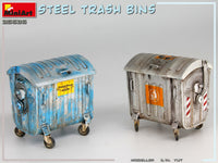 1/35 Mini Art - Steel Trash Bins - 35636