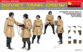 1/35 Mini Art - Soviet Tank Crew (Winter Uniforms) - 35244 - MPM Hobbies