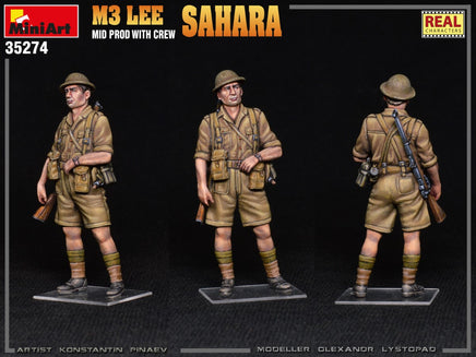 1/35 Mini Art - M3 Lee Mid Prod. Sahara with Crew - 35274