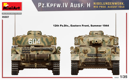 1/35 Mini Art - Pz.Kpfw.IV Ausf. H Nibelungenwerk - 35337