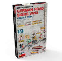 1/35 Mini Art - German Road Signs WWII (France 1944) - 35600