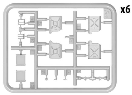 1/35 Mini Art - Allies Jerry Cans Set WWII - 35587