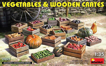 1/35 Mini Art - Vegetables & Wooden Crates - 35629 - MPM Hobbies