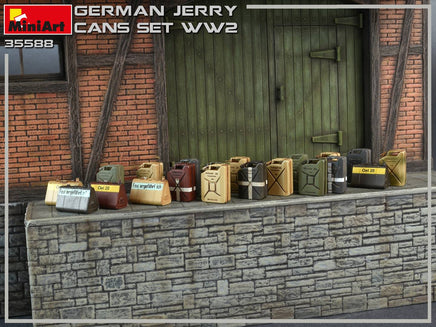 1/35 Mini Art - German Jerry Cans Set WWII - 35588