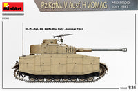 1/35 Mini Art - Pz.Kpfw.IV Ausf. H Vomag July 1943 - 35305