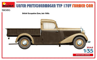 1/35 Mini Art - Liefer Pritschenwagen TYP 170V Farmer Car - 38060