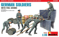 1/35 Mini Art - German Soldiers with Fuel Drums - 35366