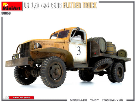 1/35 Mini Art - U.S. 1.5T 4×4 G506 Flatbed Truck - 38056