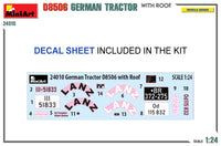 1/24 Mini Art - German Tractor D8506 with Roof - 24010