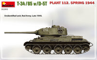 1/35 Mini Art - T-34/85 w/D-5T Plant 112 Spring 1944 - 35293