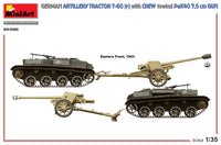 1/35 Mini Art - German Artillery Tractor T-60 (r) & Crew - 35395