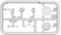 1/35 Mini Art - Household Crockery & Glass Set - 35559