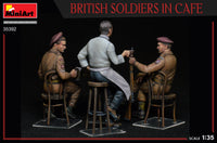 1/35 Mini Art - British Soldiers in Cafe - 35392