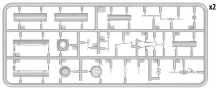 1/35 Mini Art - Italian Petrol Station 1930-40's - 35620