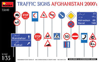 1/35 Mini Art - Traffic Signs Afghanistan 2000’s - 35640