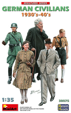 1/35 Mini Art - German Civilians 1930-40s - 38075